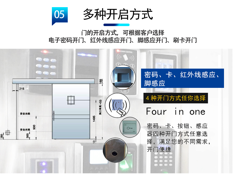 氣密門的多種開門方式