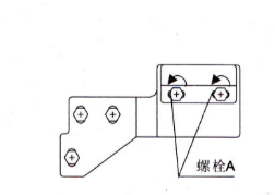 自動門的吊架固定