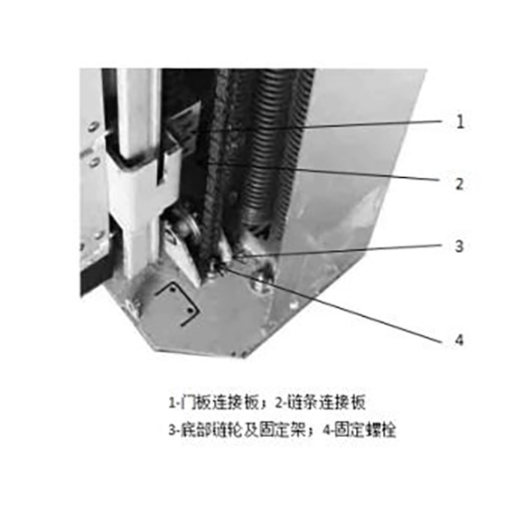 渦輪硬質(zhì)快速門安裝鏈條